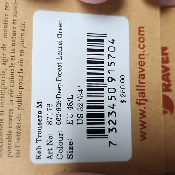 Fjällräven G-1000 KEB TROUSERS Men's Multiple Sizes - Picture 5 of 8